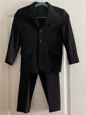 Calvin Klein Black Two-Piece Suit